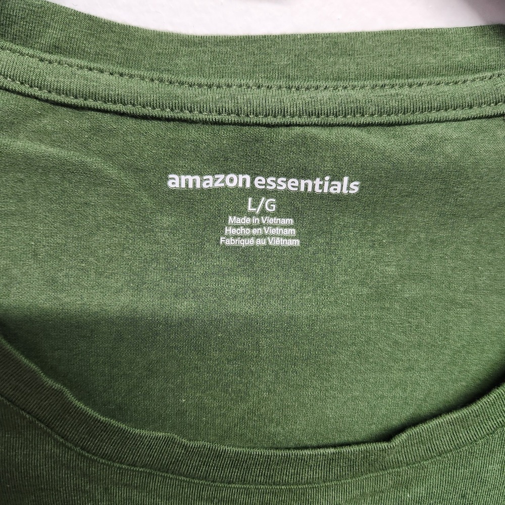 Amazon Essentials Shirt Womens‎ Large Crewneck Short Sleeve Tee 2 Pack Casual - Picture 7 of 10